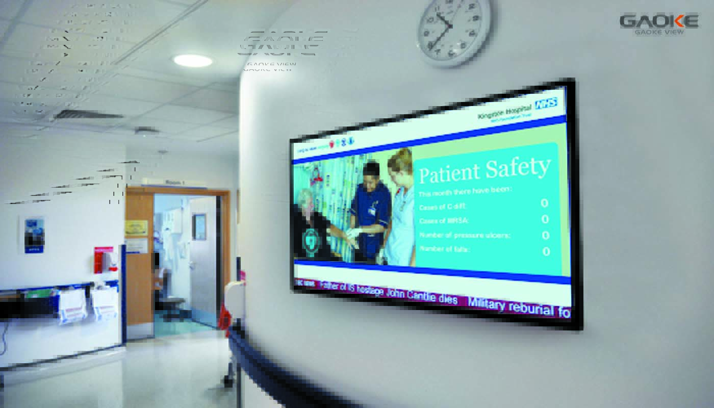 Ứng dụng màn hình tương tác pklns vào y tế 