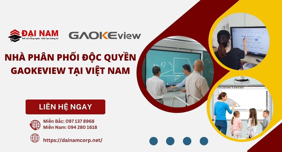 nhà phân phối độc quyền màn gaokeview tại Việt Nam