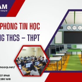 xây dựng phòng tin học cho trường THCS-THPT
