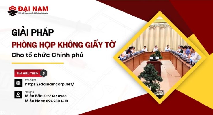 giải pháp phòng họp không giấy tờ