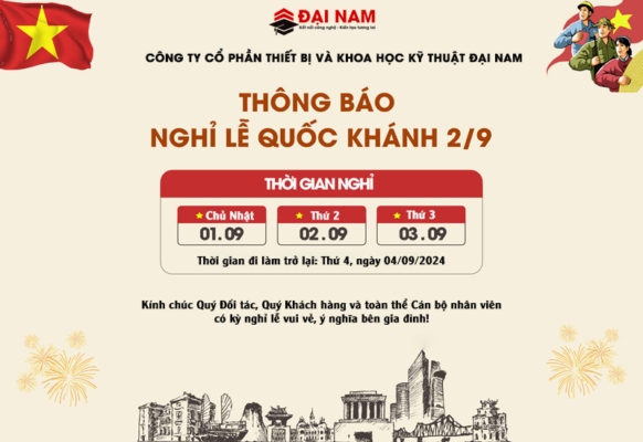 lịch nghỉ lễ Quốc Khánh 2/9