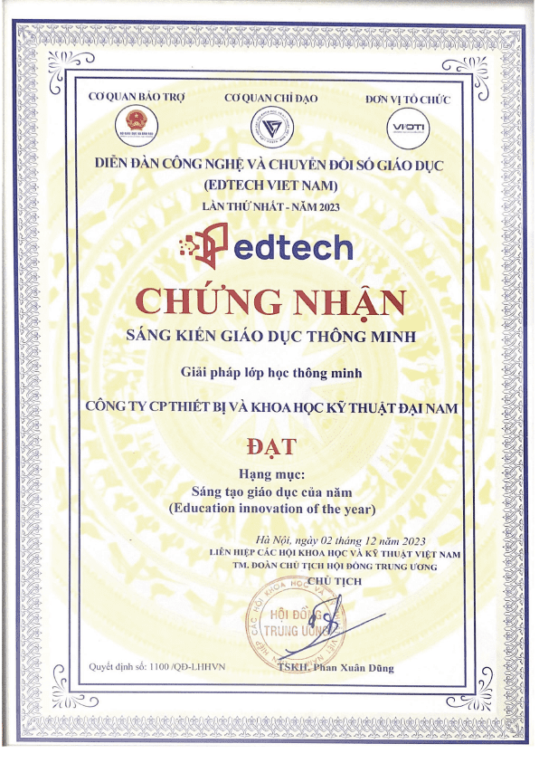 Giải thưởng Edtech