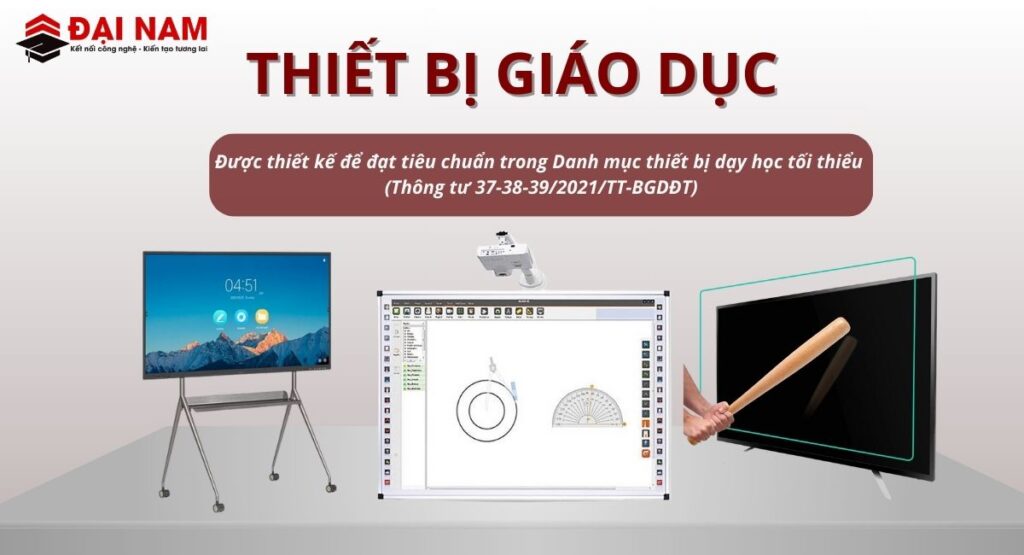 Thông Tư 37-38-39/2021/TT-BGDĐT Về Thiết Bị Dạy Học
