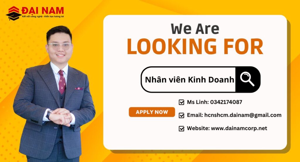 tuyển dụng nhân viên kinh doanh