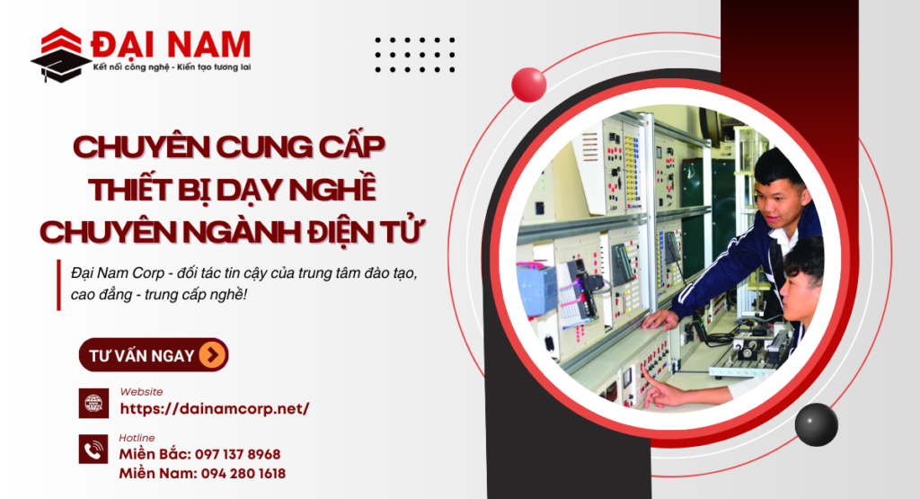 cung cấp thiết bị dạy nghề chuyên ngành điện tử