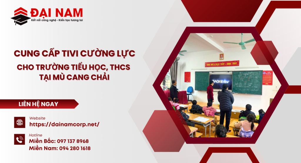 tivi cường lực GAOKEview tại mù cang chải