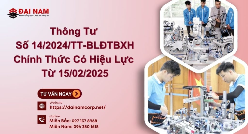 Thông tư số 14/2024/TT-BLĐTBXH